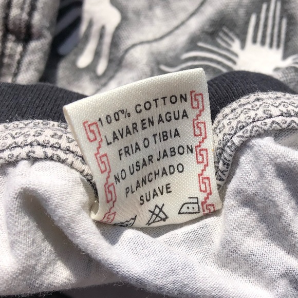 Vintage Nazca Lines Calendario Nazca Peru Allover Print Tee Shirt Size Large - Picture 6 of 7